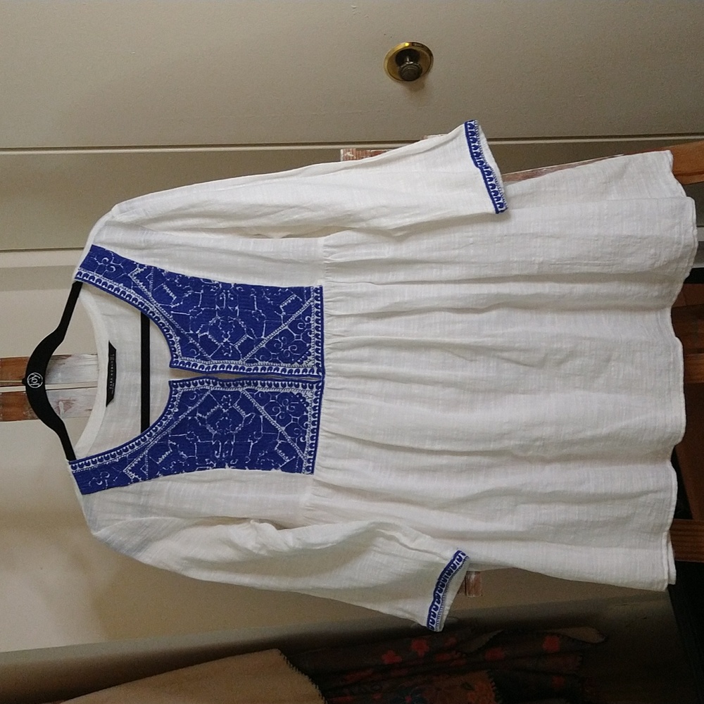 Zara Woman Cotton Tunic